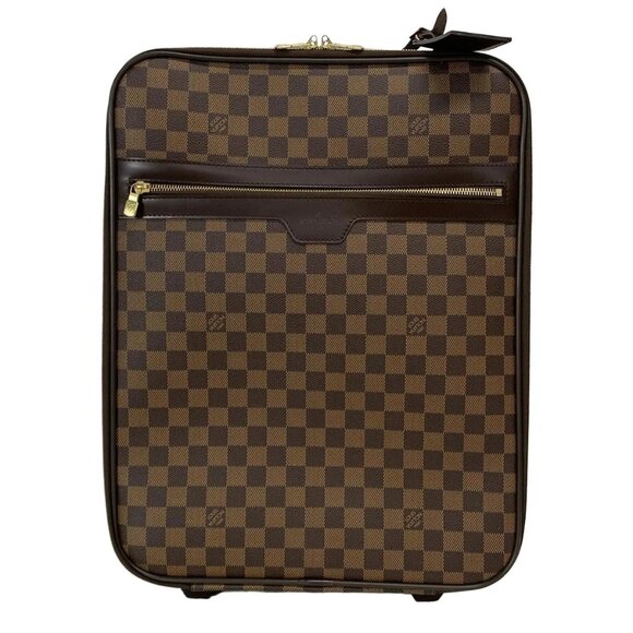 LOUIS VUITTON Pegase 45 (new model) Ebene Damier Suitcase 987-081925 - Picture 1 of 14